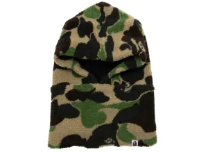 A Bathing Ape ABC Camo BOA Snood in Green
