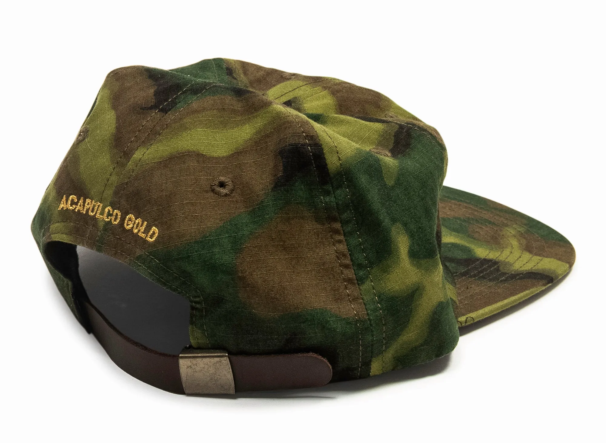 Acapulco Gold Dog Strapback Hat in Camo xld