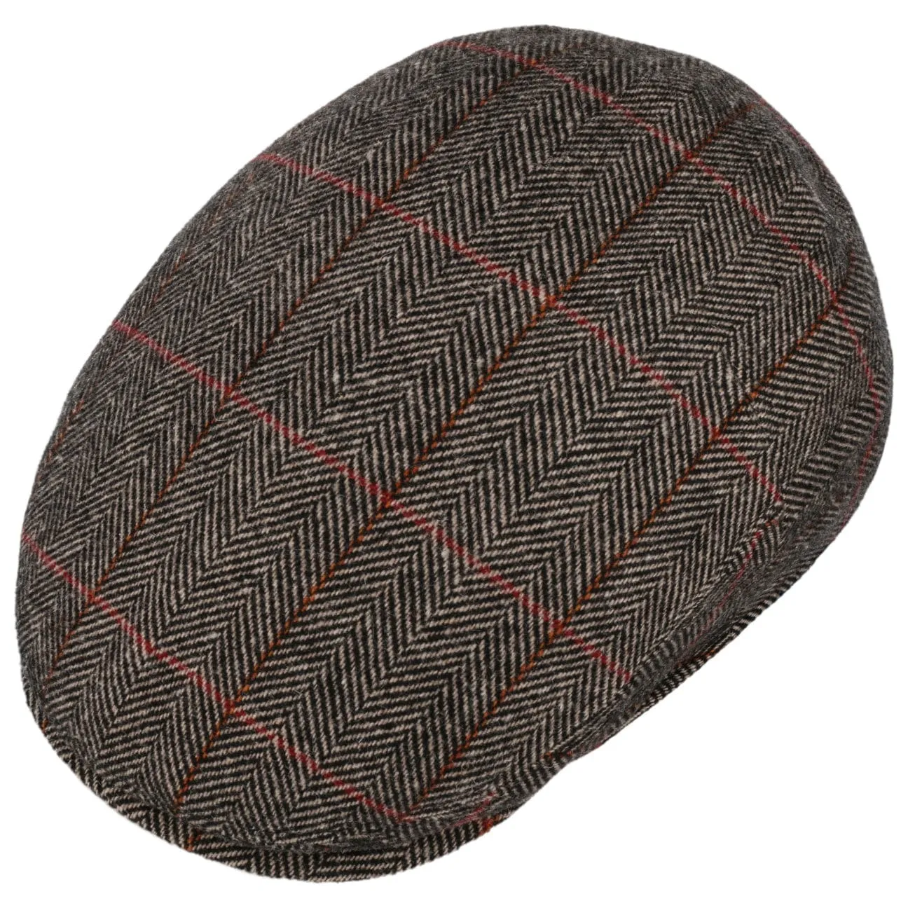 Bendner Driver Wool Flat Cap by Stetson