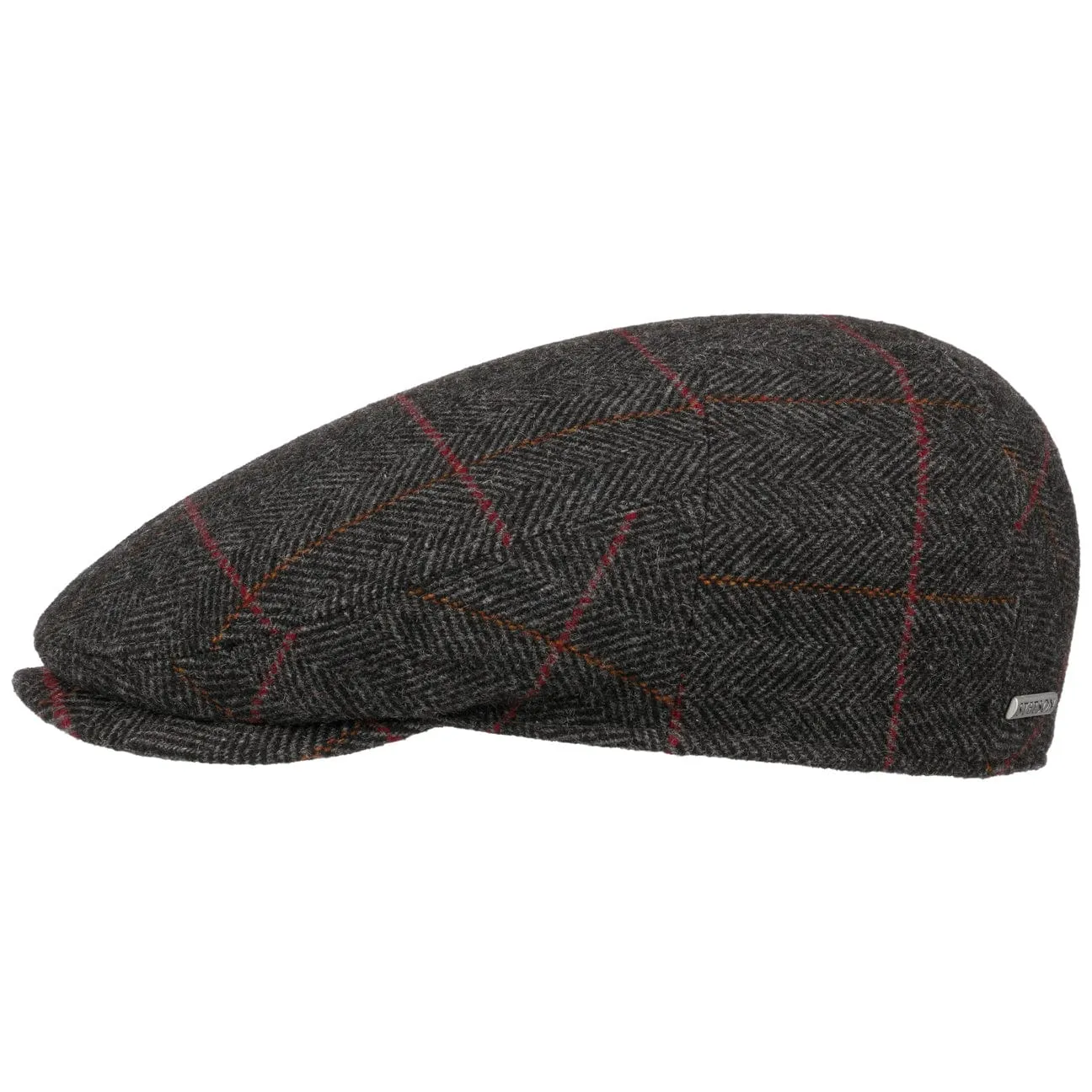 Bendner Driver Wool Flat Cap by Stetson