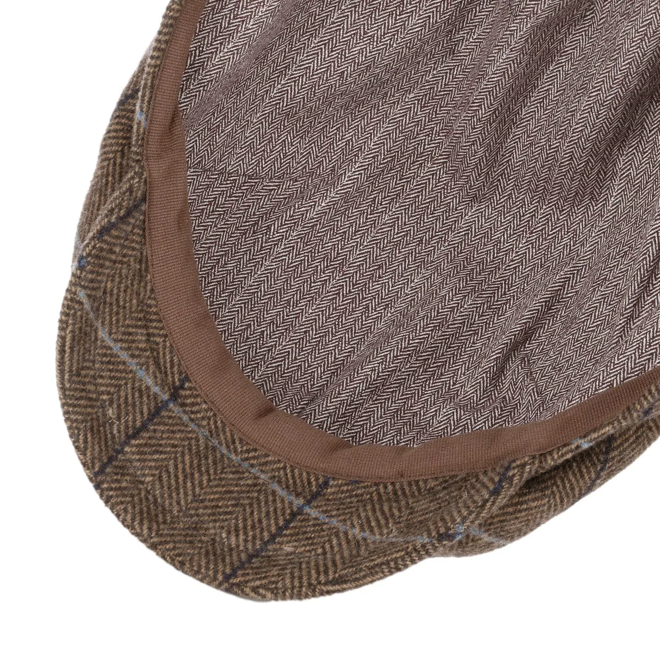 Bendner Driver Wool Flat Cap by Stetson