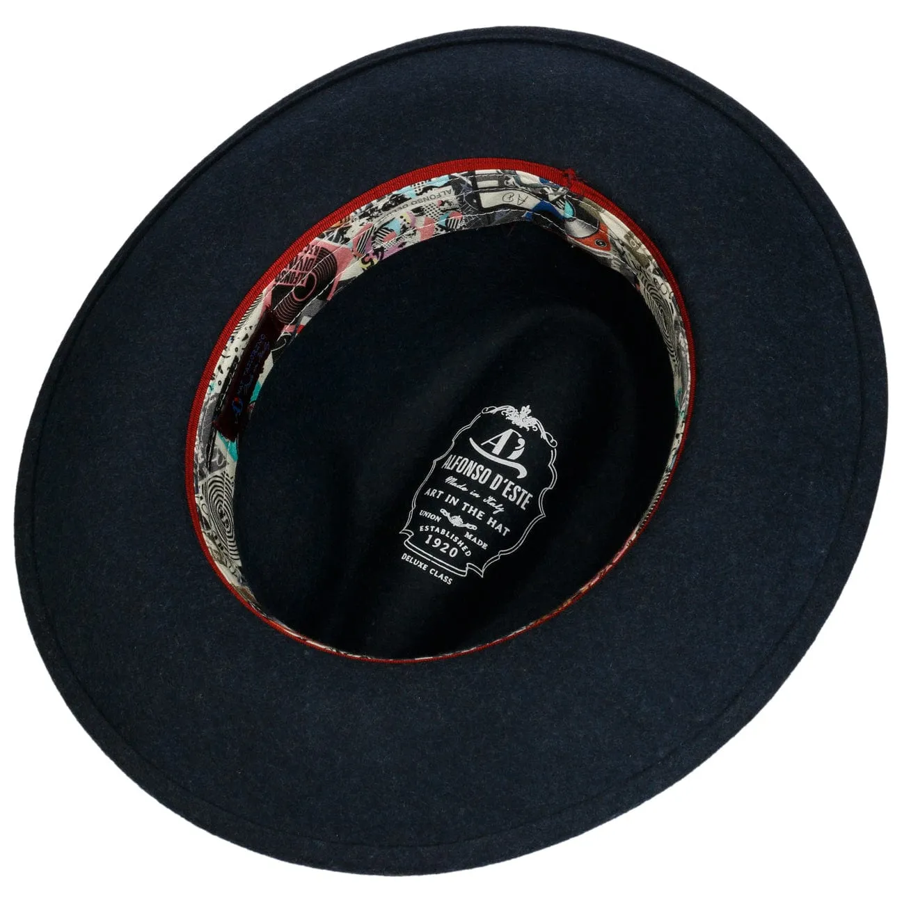 Candesto Fedora Wool Hat by Alfonso D'Este