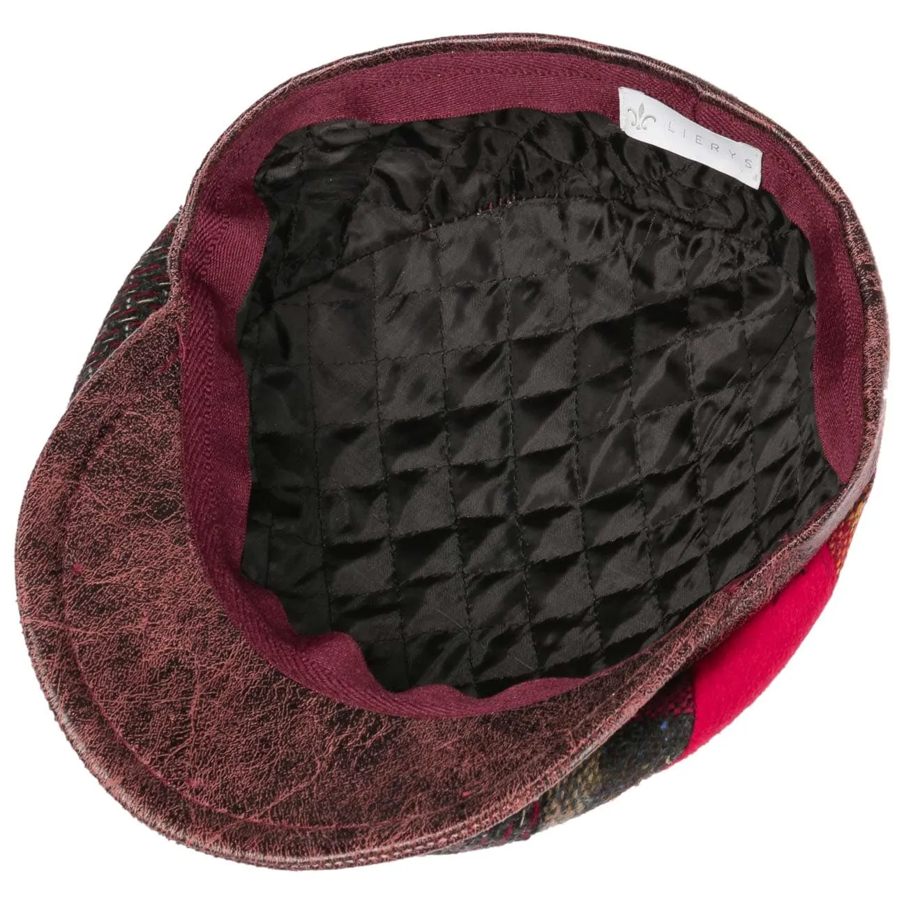 Carlento Patchwork Flat Cap by Lierys