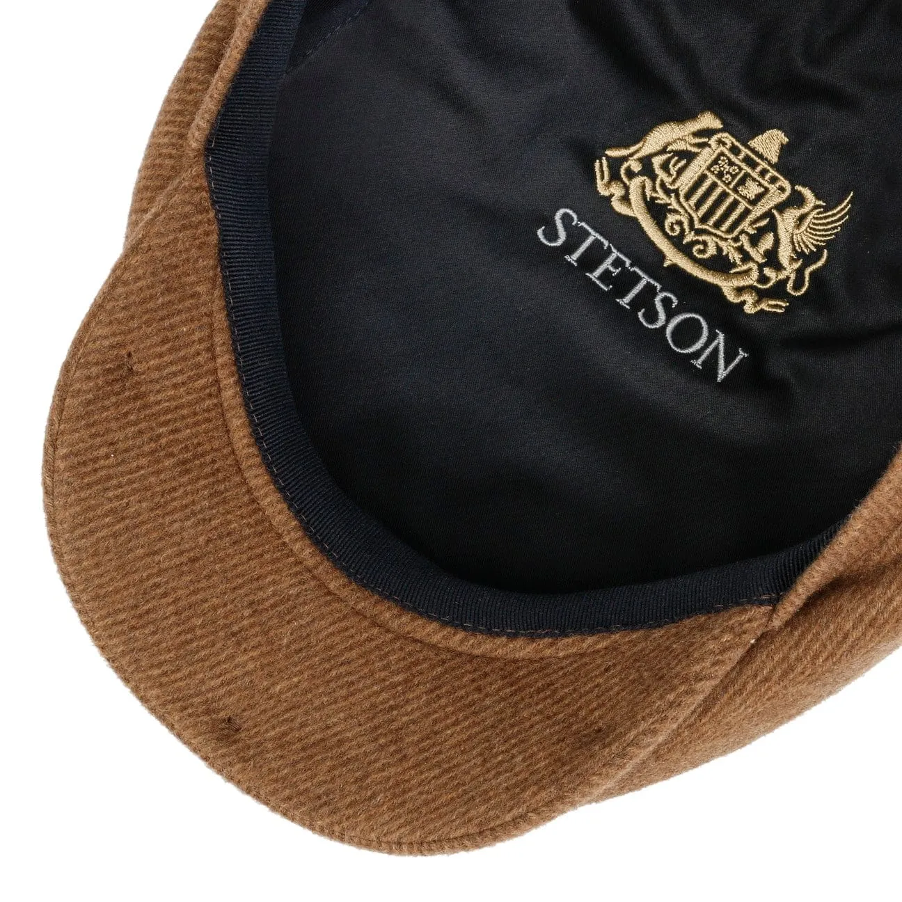 Cashmere LP Driver Flat Cap by Stetson