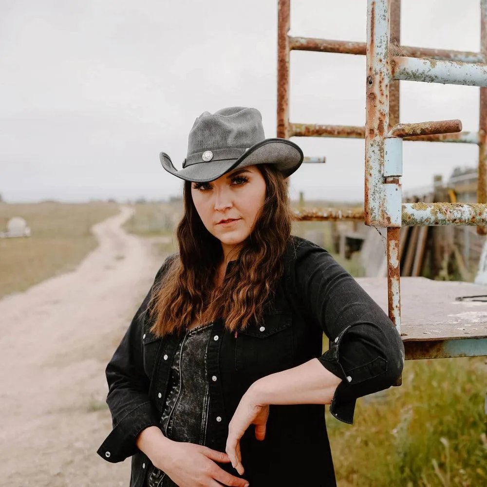 Cyclone | Womens American Leather Cowgirl Hat