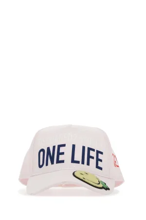 Dsquared2 Logo Printed Baseball Cap