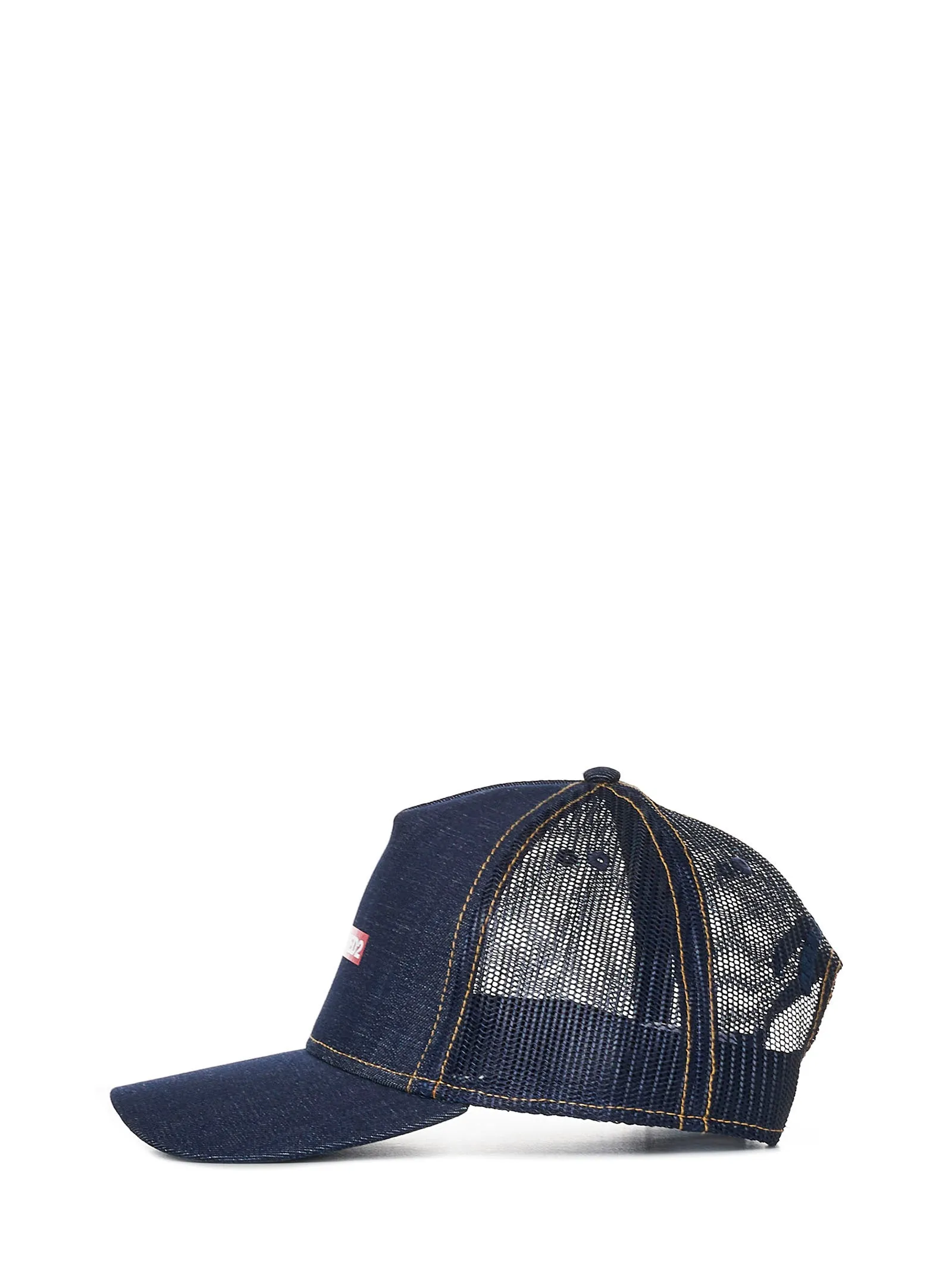 Dsquared2 Logo Printed Denim Cap