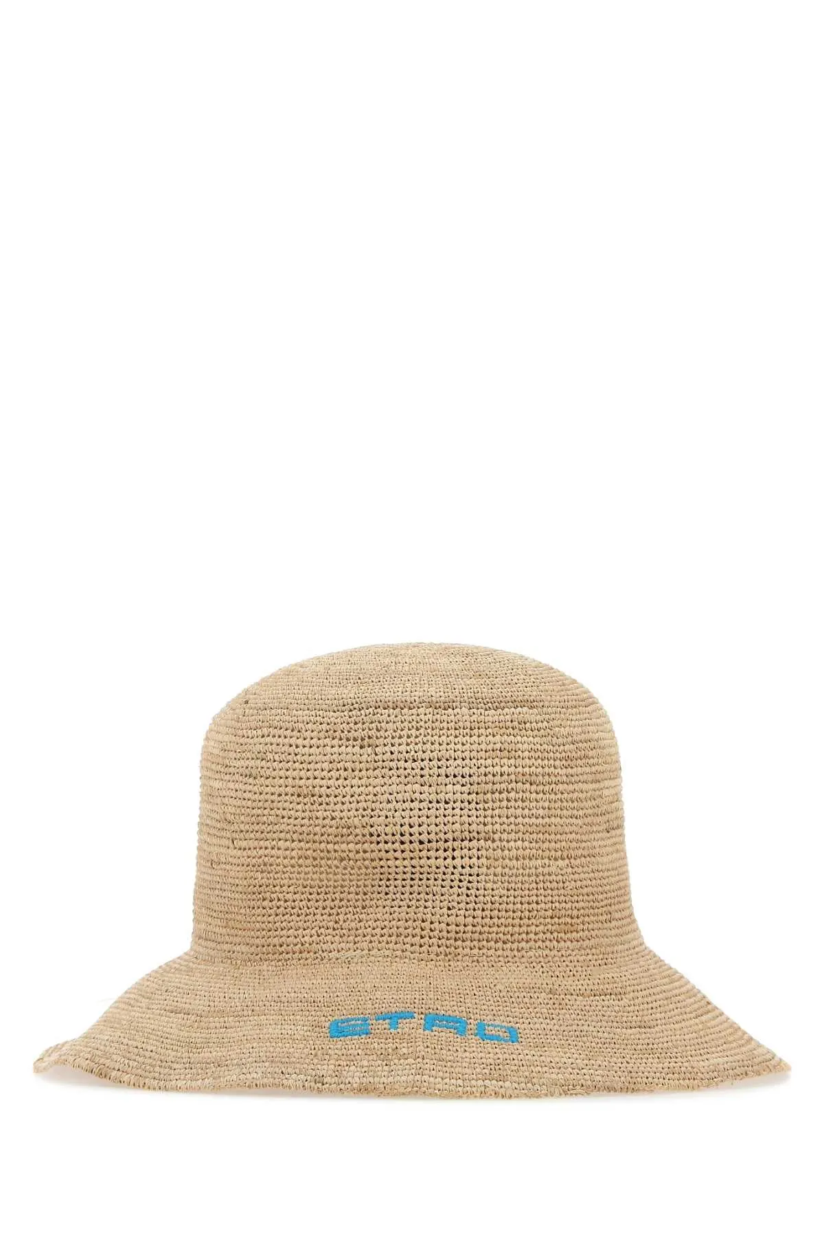 Etro Logo Embroidered Woven Sun Hat
