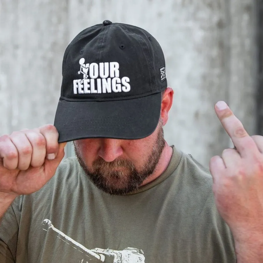F*ck Your Feelings Dad Hat - Black