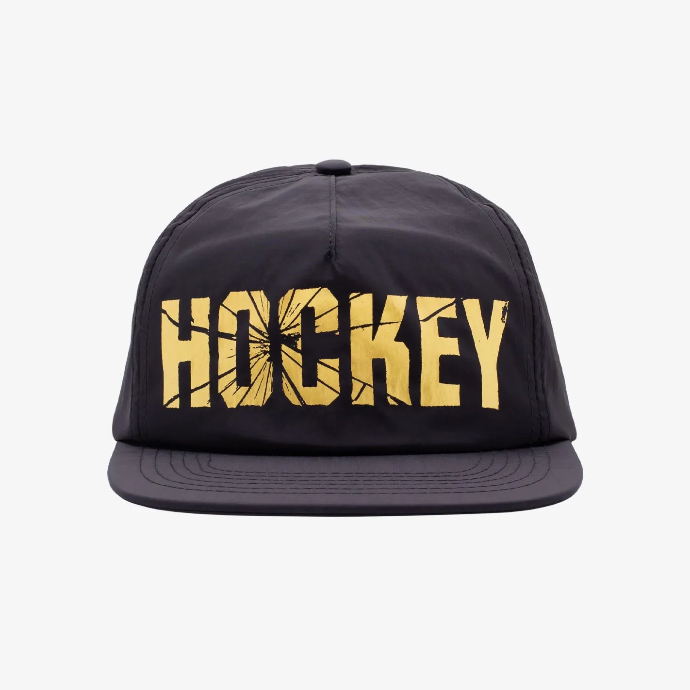 Hockey Shatter Nylon Hat (Black)