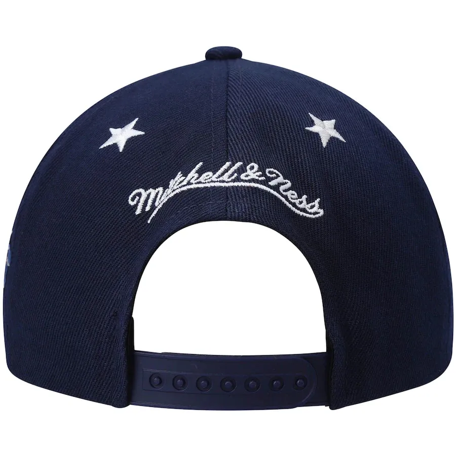 Houston Rockets NBA 97 Top Star HWC Navy Mitchell & Ness Snapback Hat