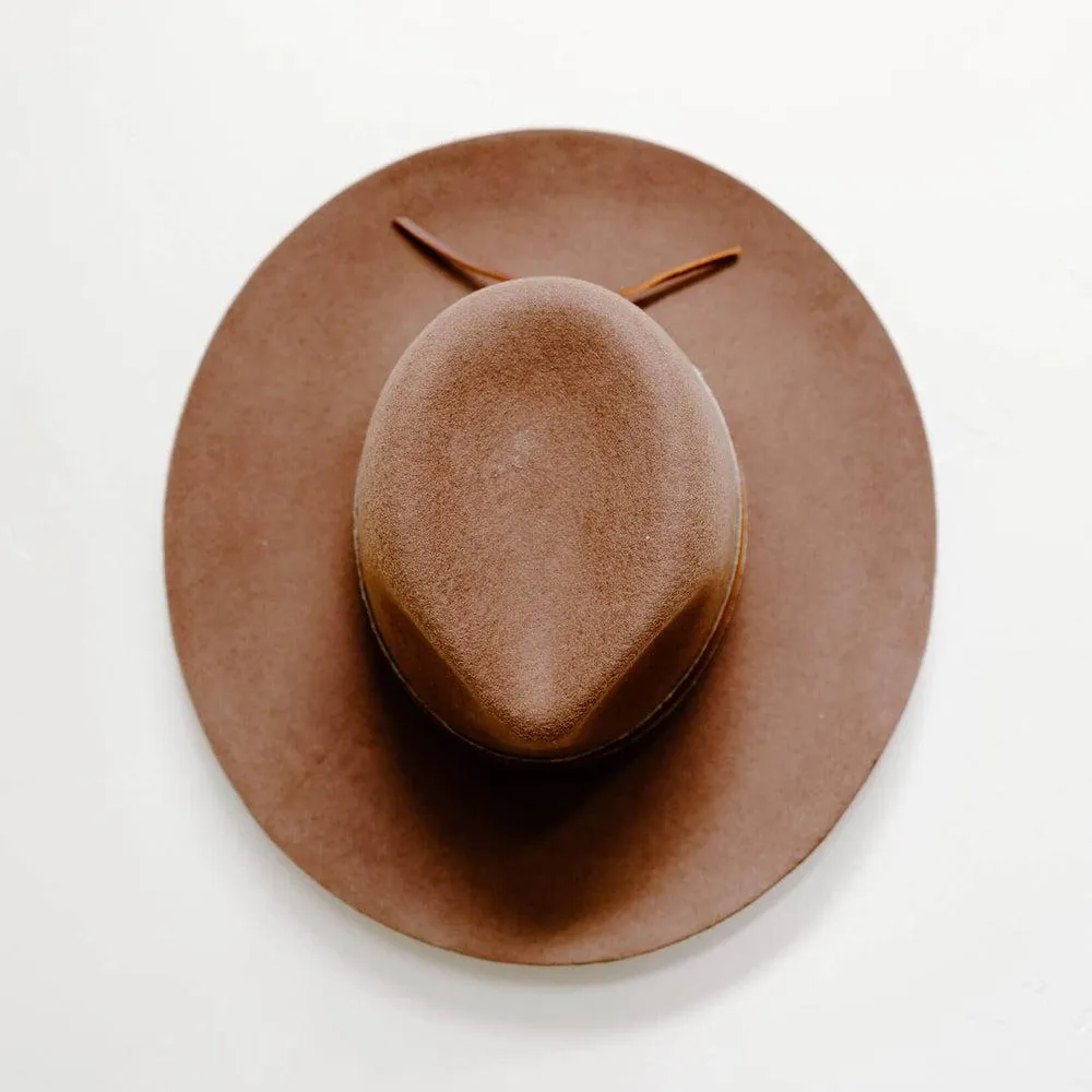 Jawa | Womens Wide Brim Felt Fedora Hat