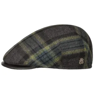 Marzio Wool Check Flat Cap Zechbauer by Mayser