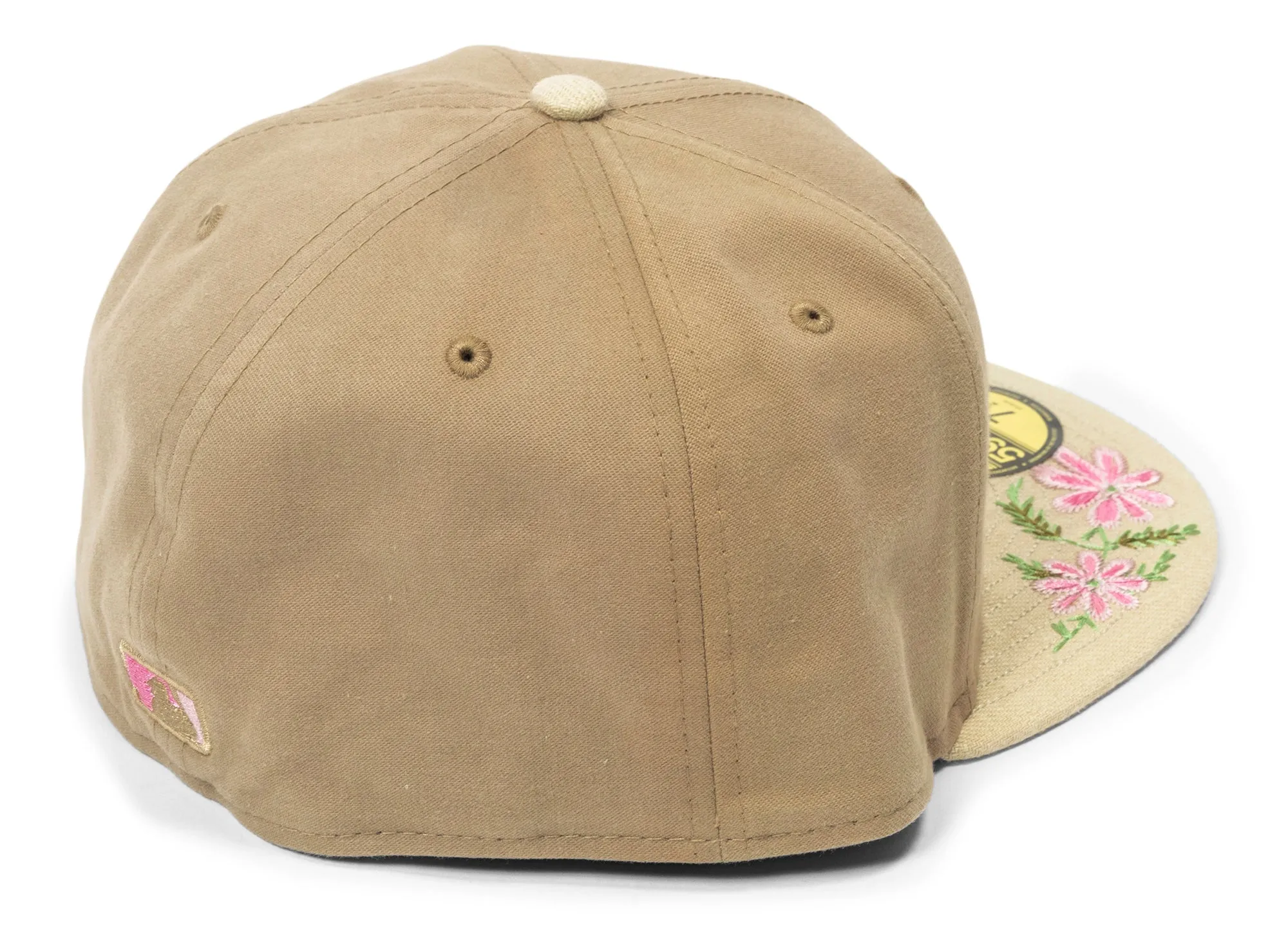 New Era Hand Stitched Floral Detroit Tigers Fitted Hat xld