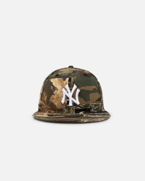New Era New York Yankees 'Patchwork Camo' 59FIFTY Fitted Woodland Camo