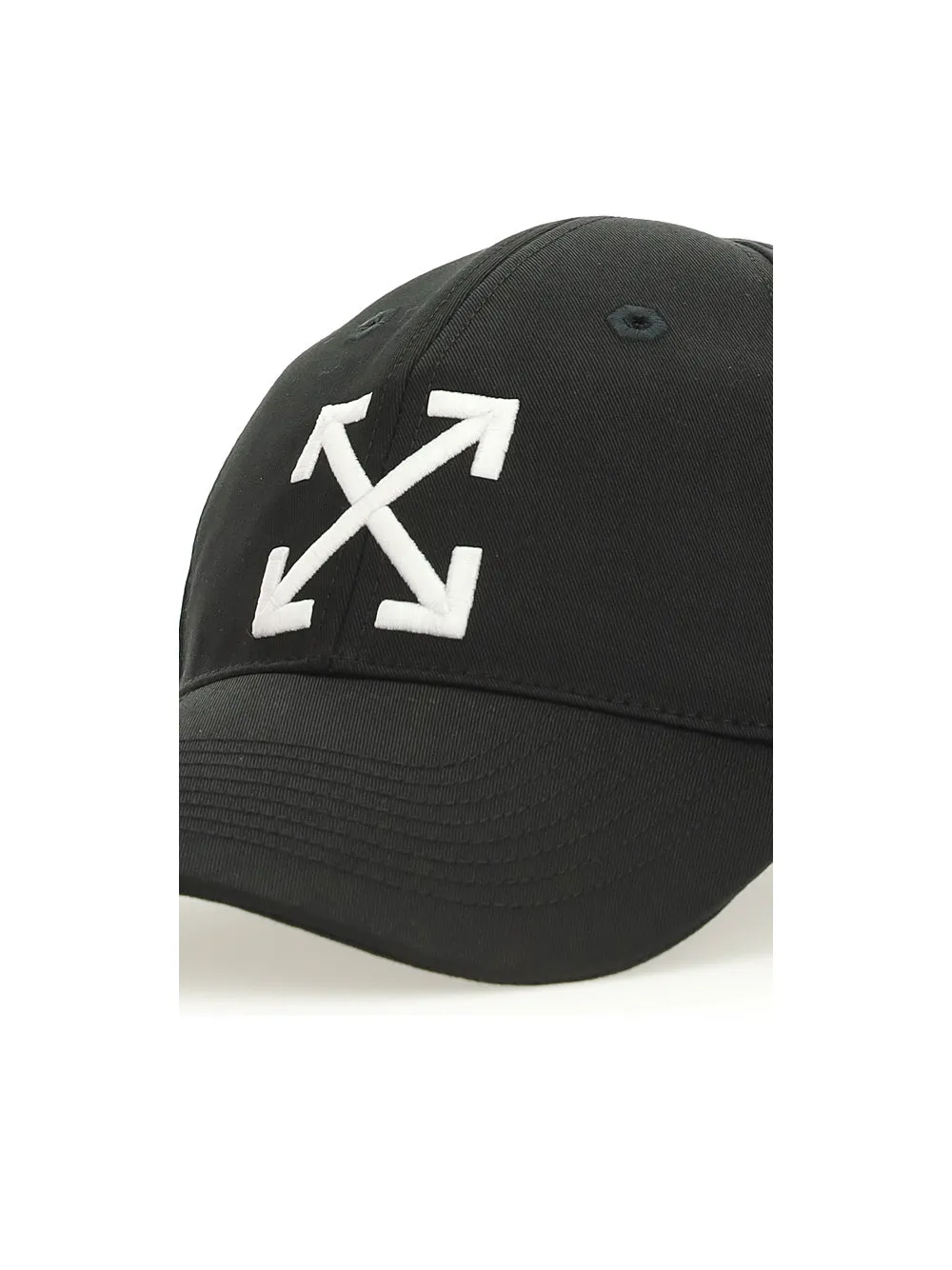 Off-White Arrow Logo Printed Baseball Cap