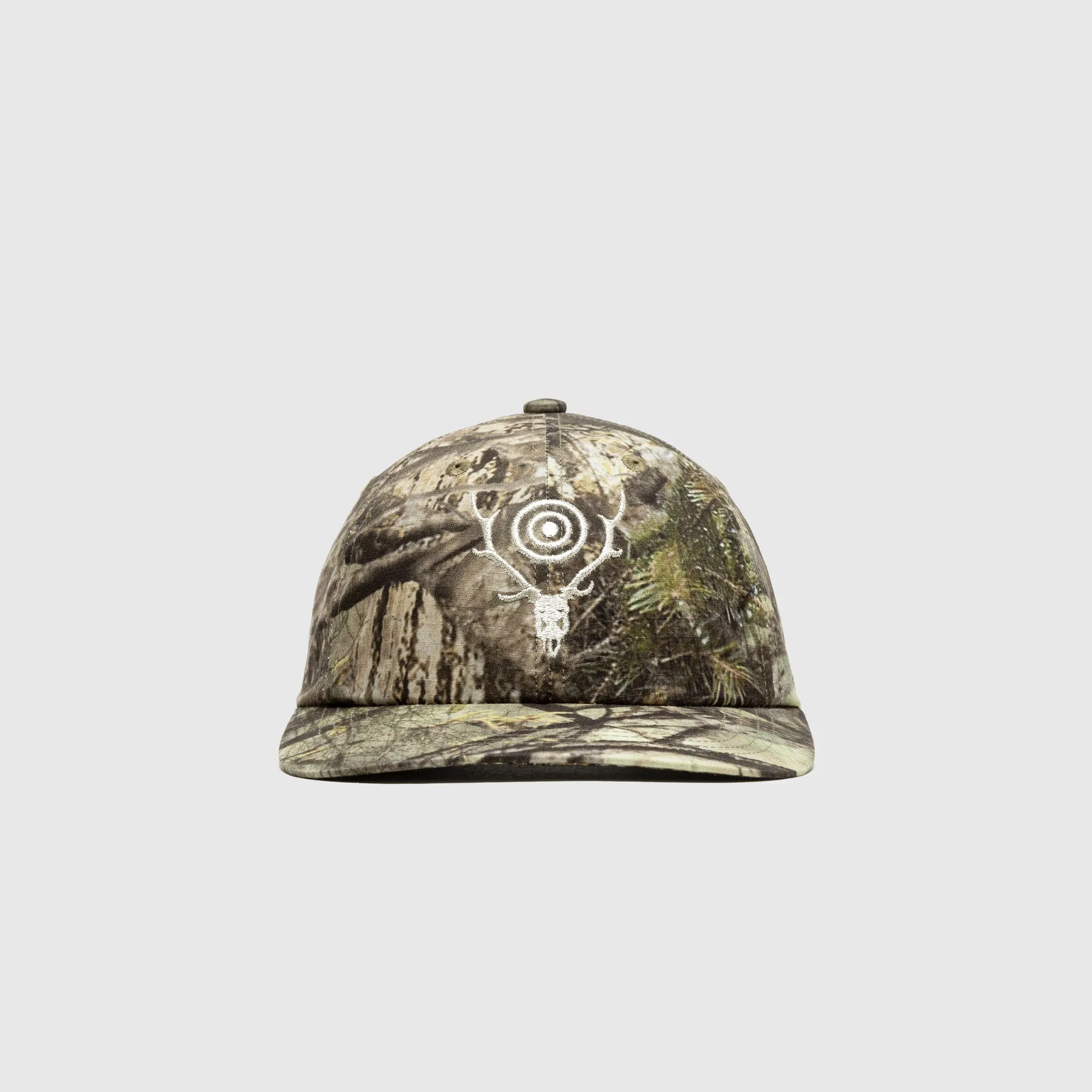 PRINTED COTTON RIPSTOP BASEBALL CAP