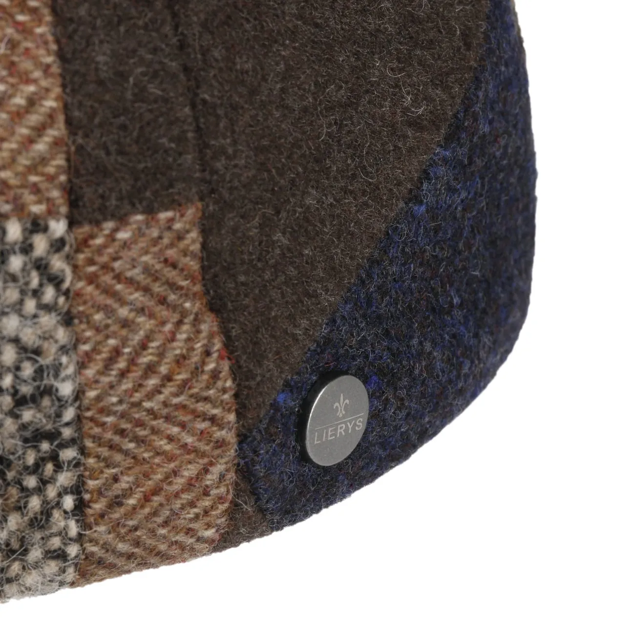 Rafterson Patchwork Flat Cap by Lierys