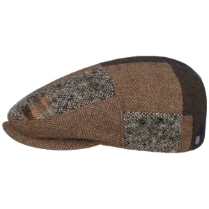 Rafterson Patchwork Flat Cap by Lierys