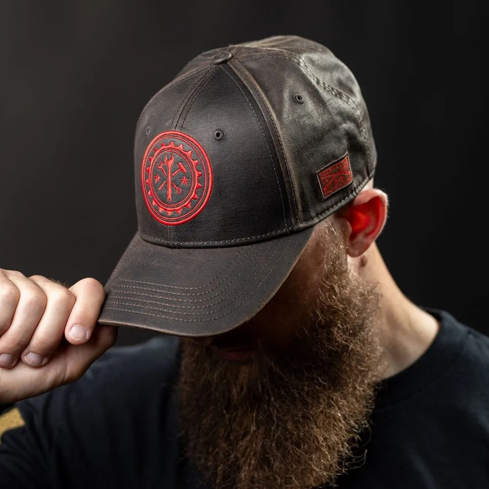 Red Blood Blue Collar® Waxed Hat