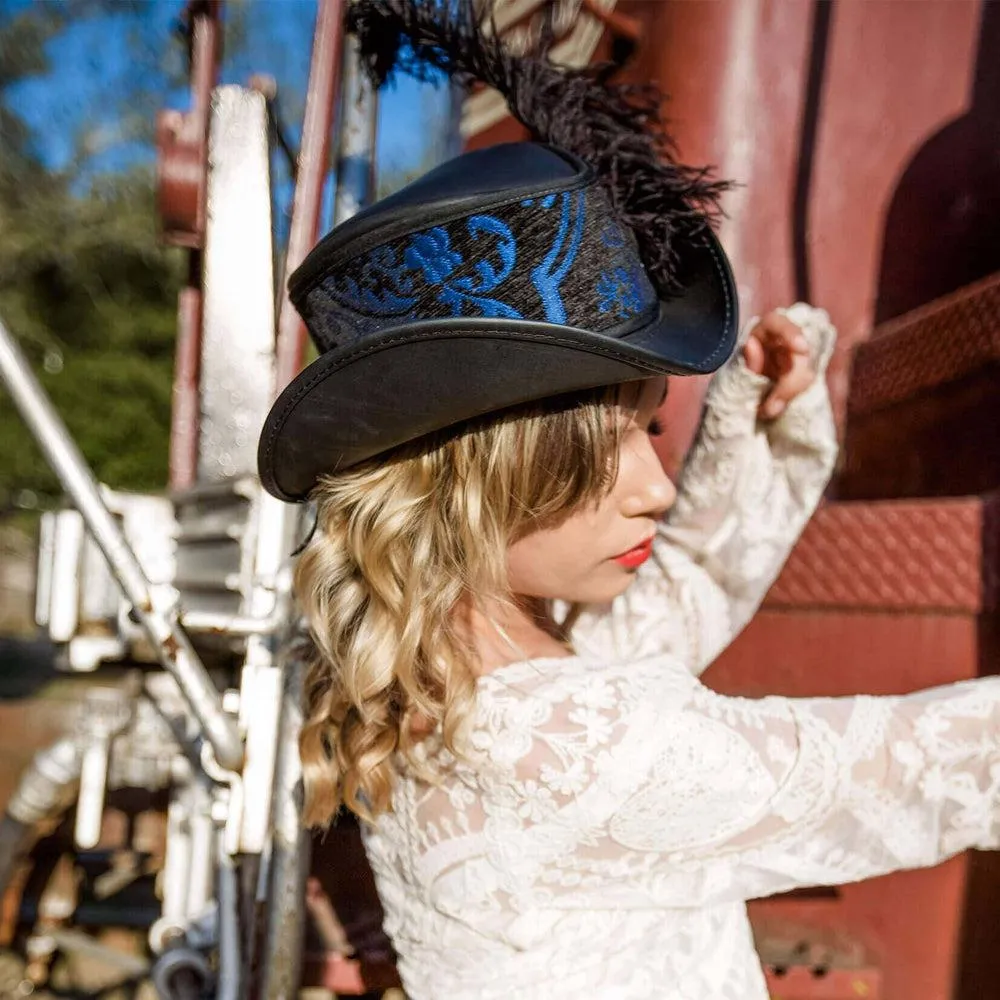 Reversible Ren | Womens Leather Festival Hat