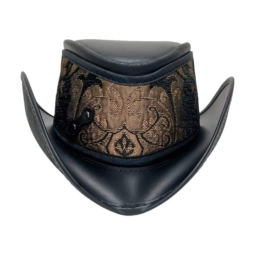 Reversible Ren | Womens Leather Festival Hat
