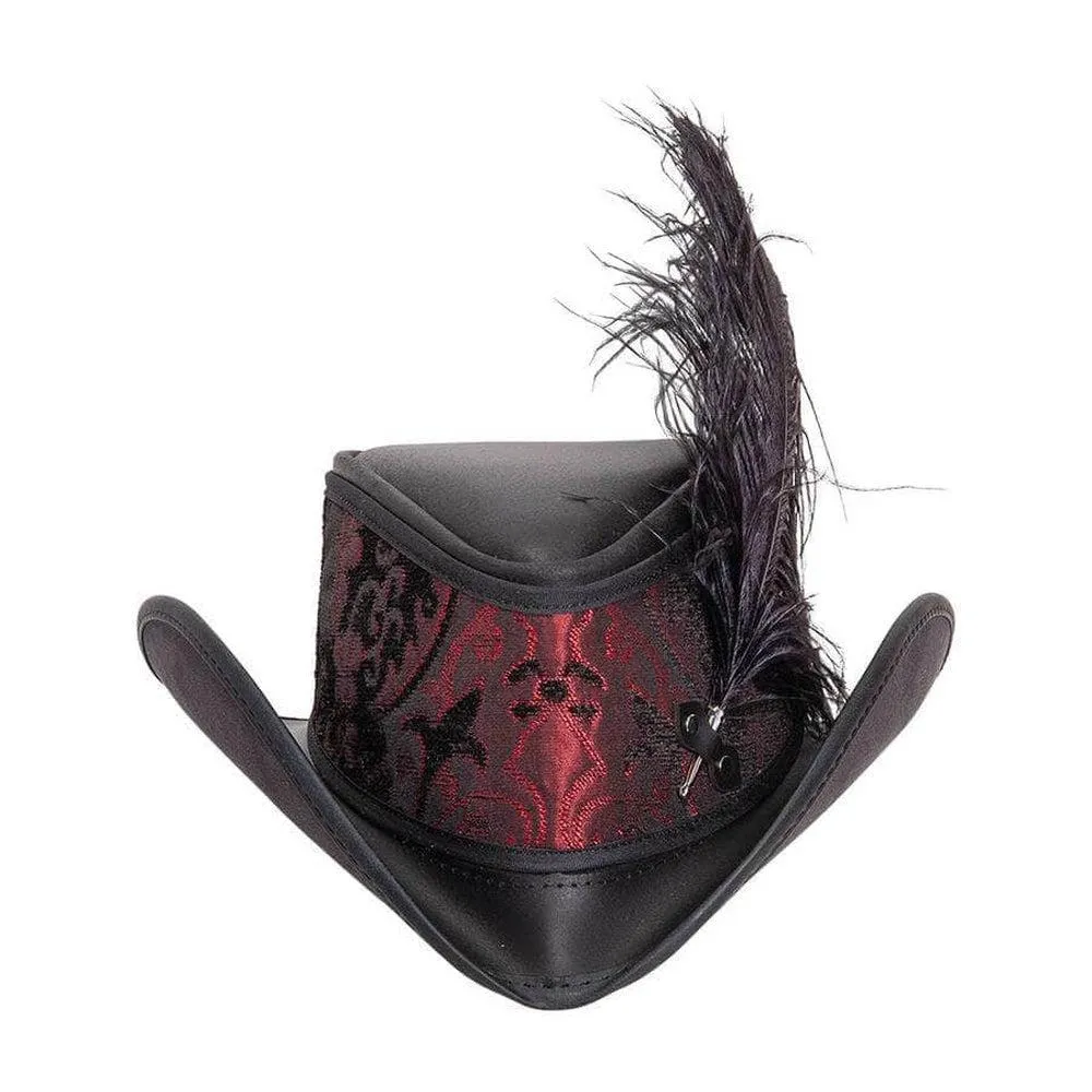 Reversible Ren | Womens Leather Festival Hat