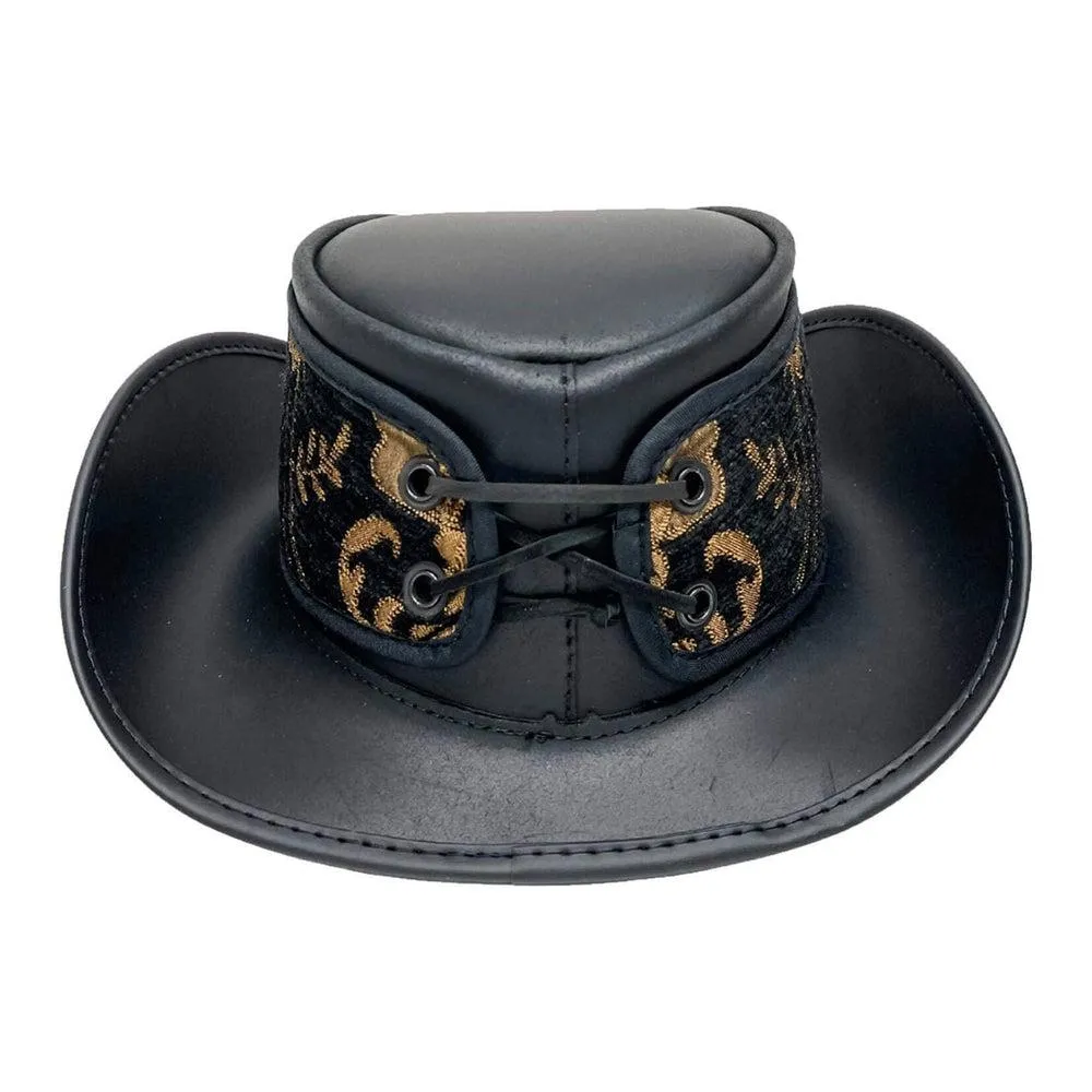 Reversible Ren | Womens Leather Festival Hat