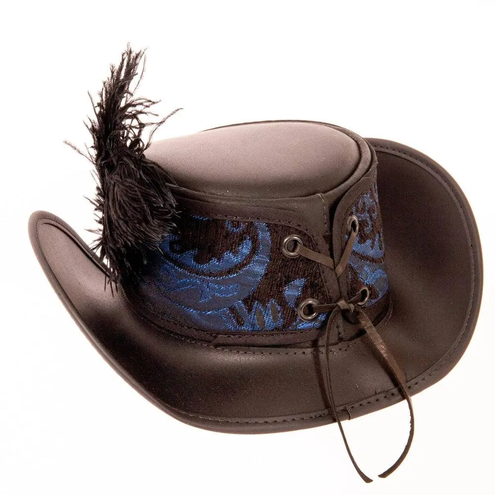 Reversible Ren | Womens Leather Festival Hat