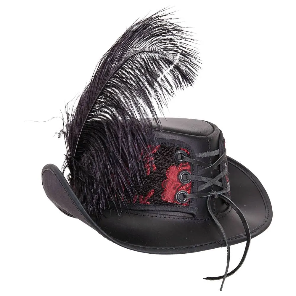 Reversible Ren | Womens Leather Festival Hat