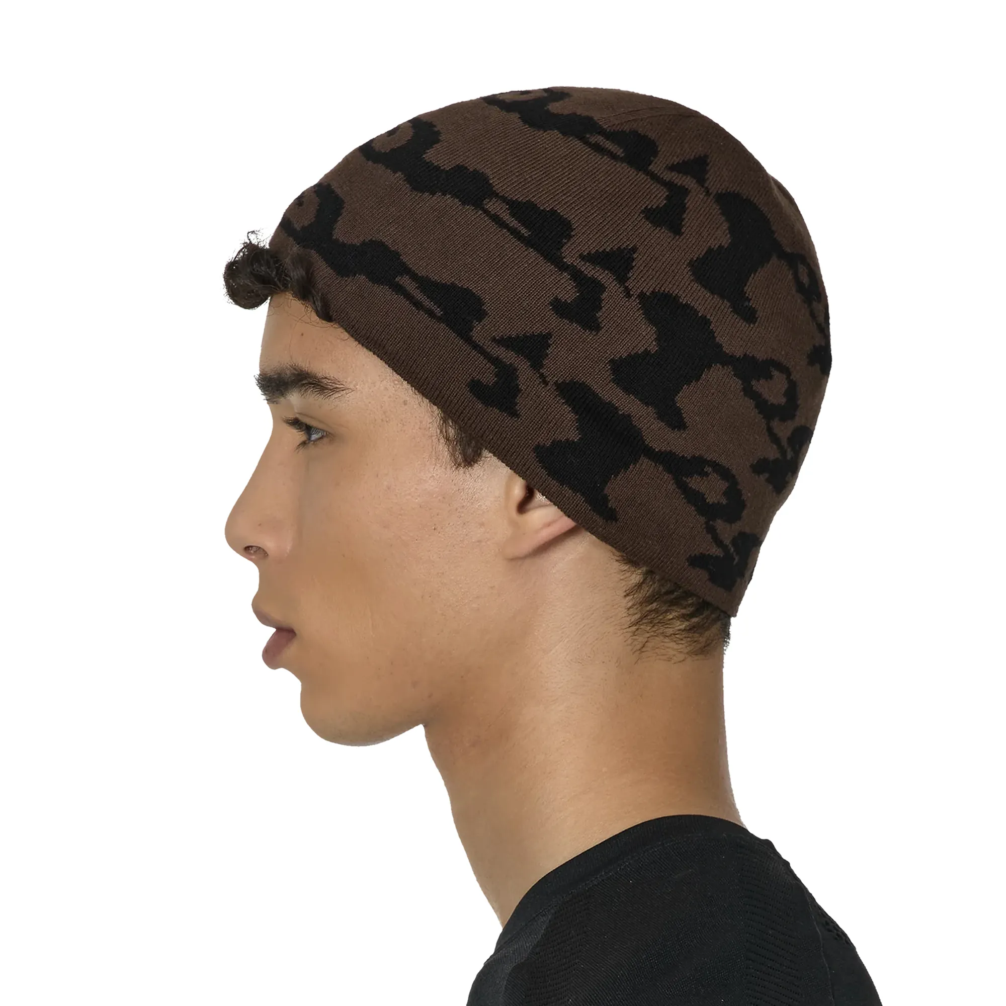 ROA Vortex Beanie Dark Brown