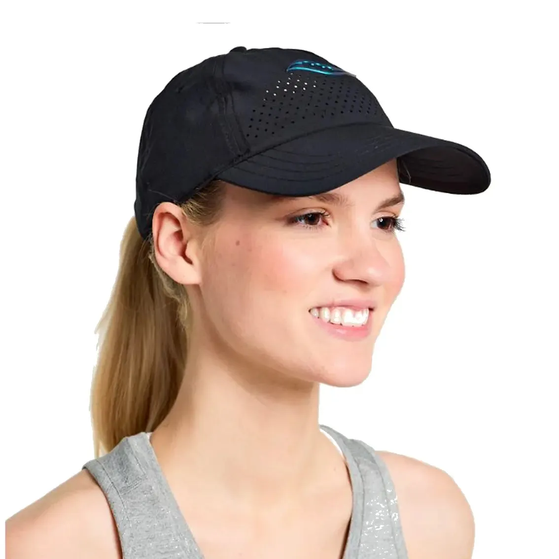 Saucony Outpace Petite Hat - Black