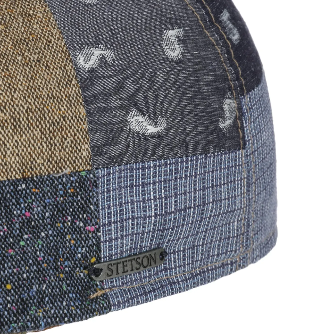 Texas Fresh Patchwork Flat Cap by Stetson