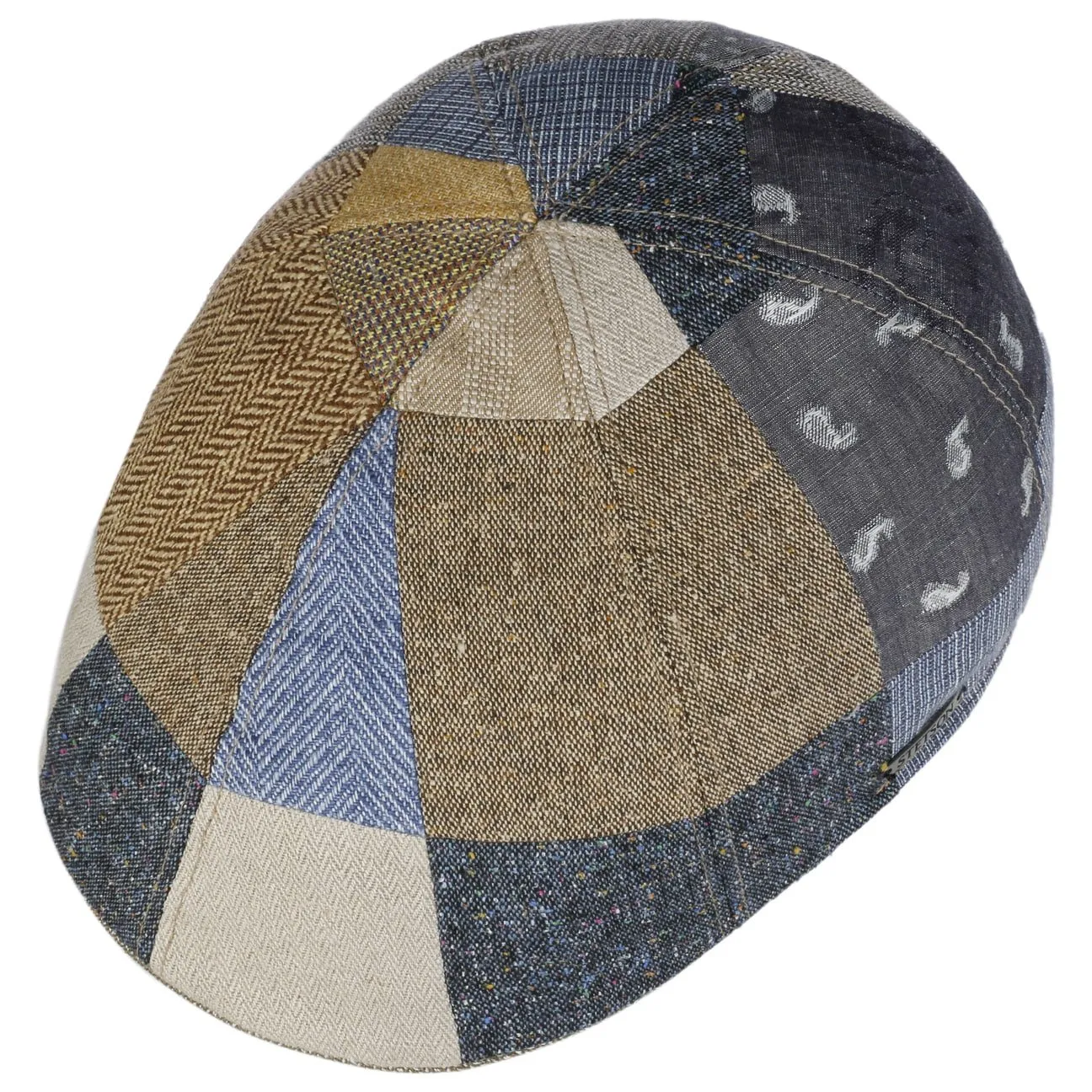 Texas Fresh Patchwork Flat Cap by Stetson