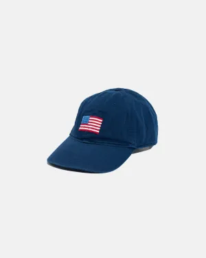 USA FLAG NEEDLEPOINT HAT