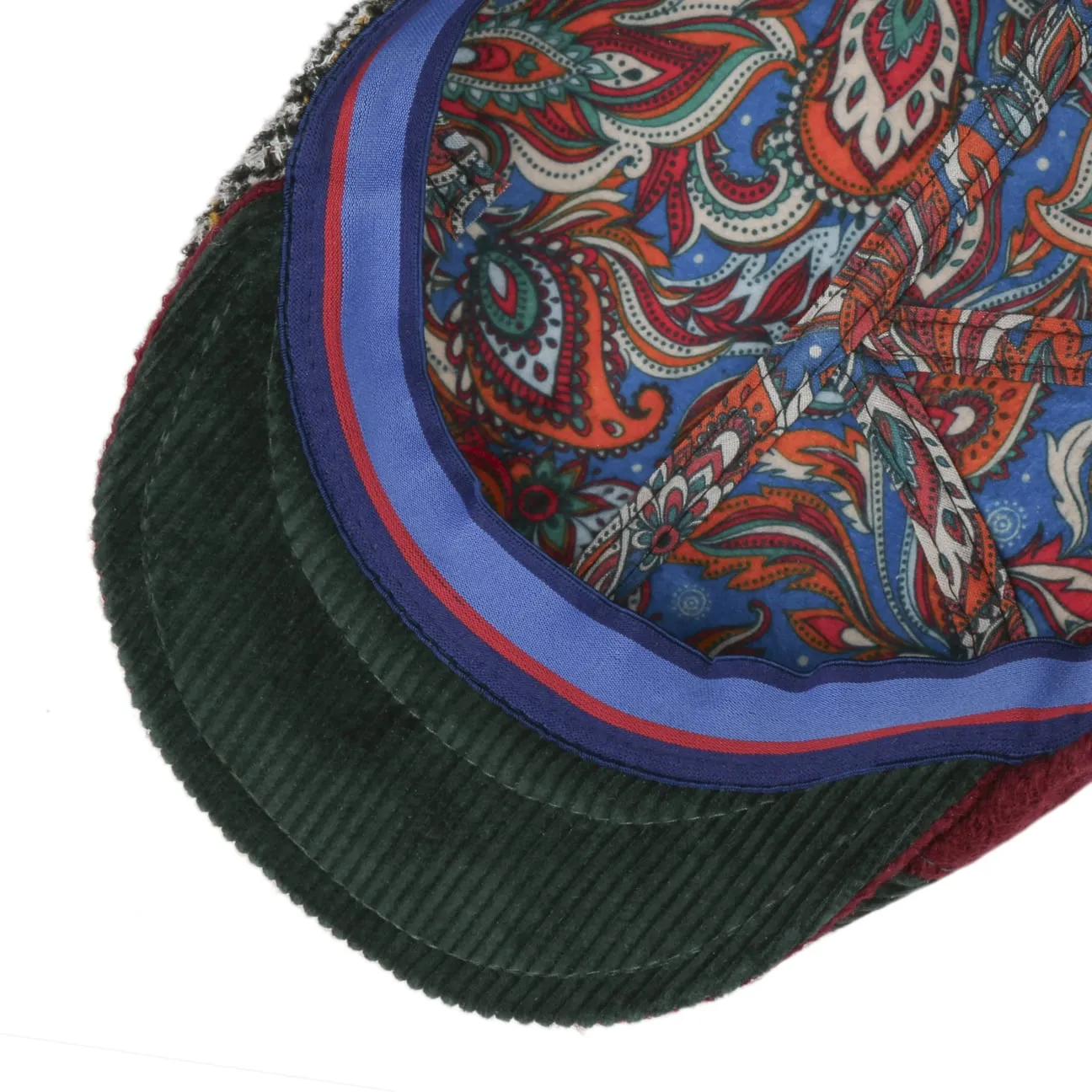 Vadesto Patchwork Flat Cap by Lierys