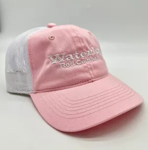 Waterloo Light Pink and White Unstructured - White Original Logo