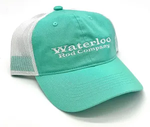 Waterloo Mint and White Unstructured - White Original Logo