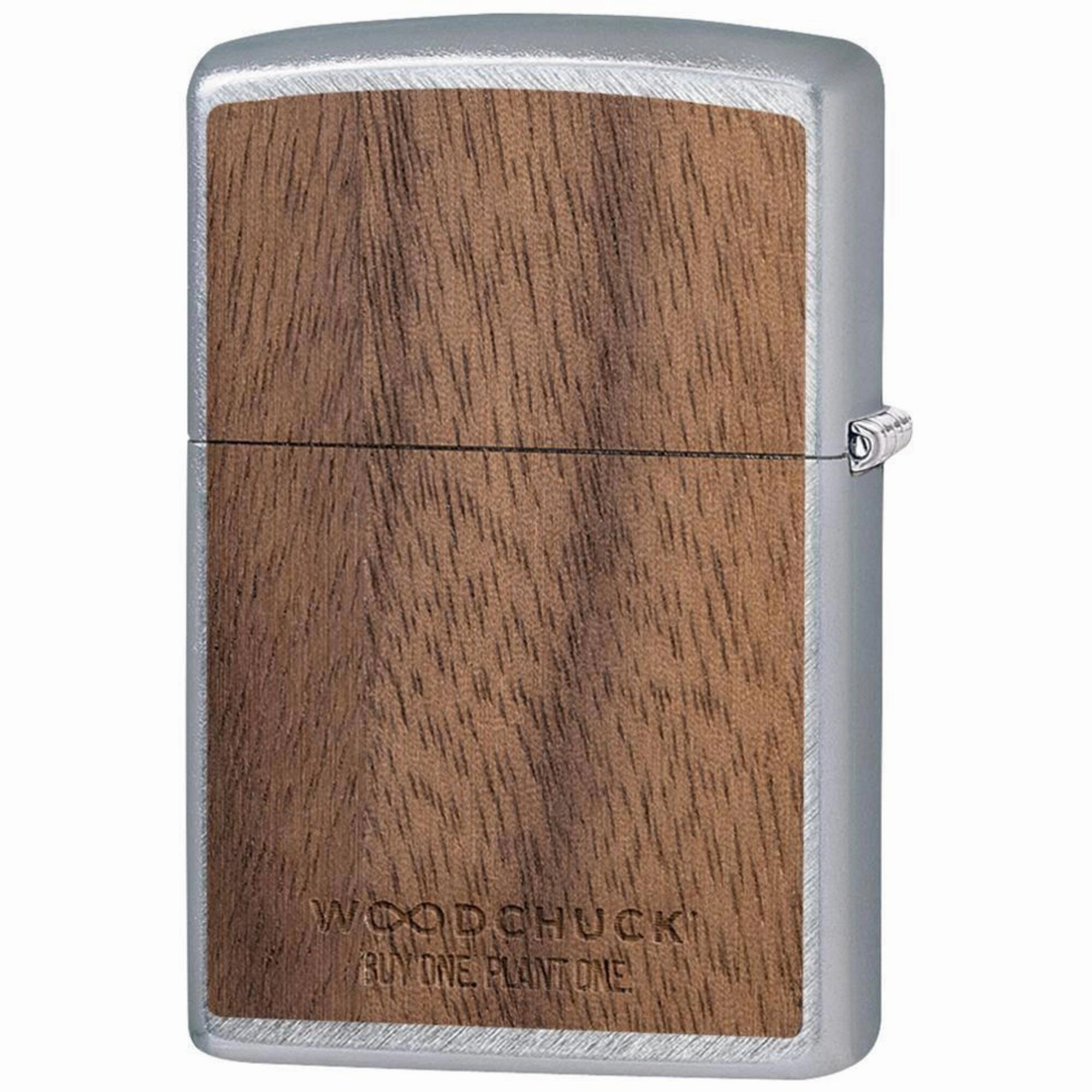 Zippo Windproof Lighter - Woodchuck USA Herringbone Sweep Metal Construction | 29902